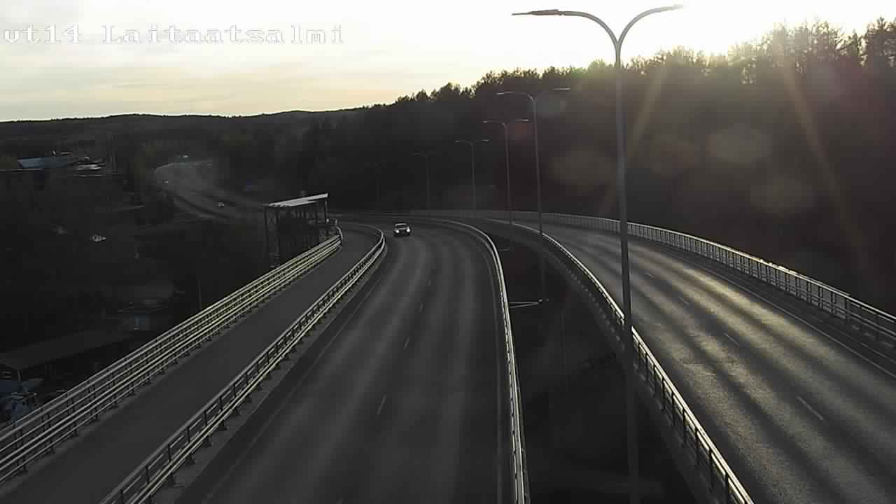 Kelikamerat Kuva Tie 14 Savonlinna, Laitaatsalmi silta, Savonlinna, Etelä-Savo