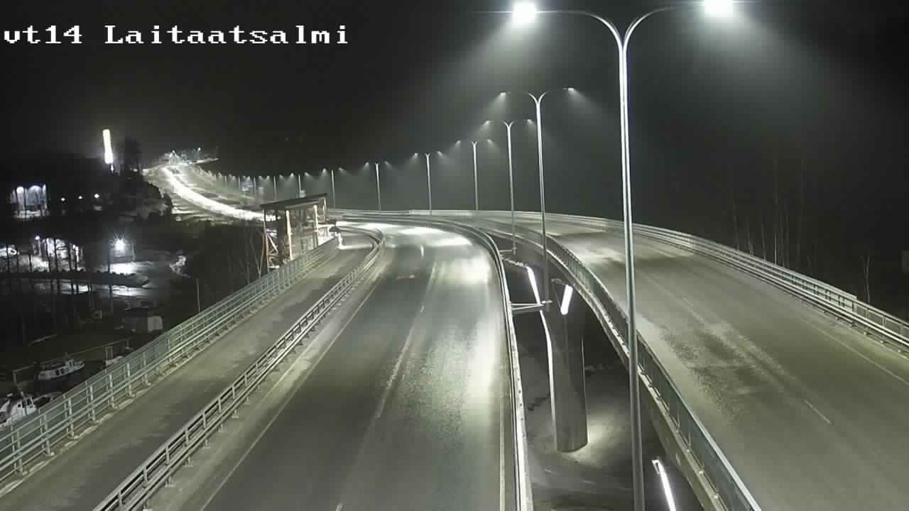 Kelikamerat Kuva Tie 14 Savonlinna, Laitaatsalmi silta, Savonlinna, Etelä-Savo