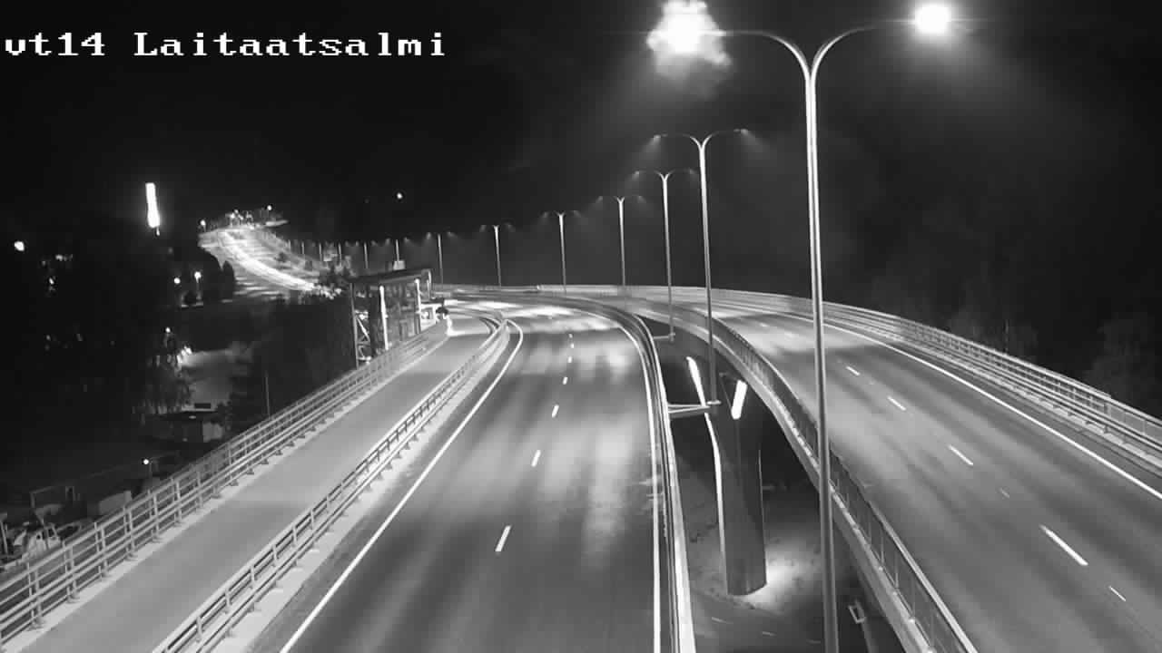 Weather Camera Image Road 14 Savonlinna, Laitaatsalmi, Savonlinna, Etelä-Savo