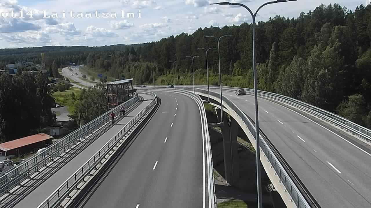 Kelikamerat Kuva Tie 14 Savonlinna, Laitaatsalmi silta, Savonlinna, Etelä-Savo
