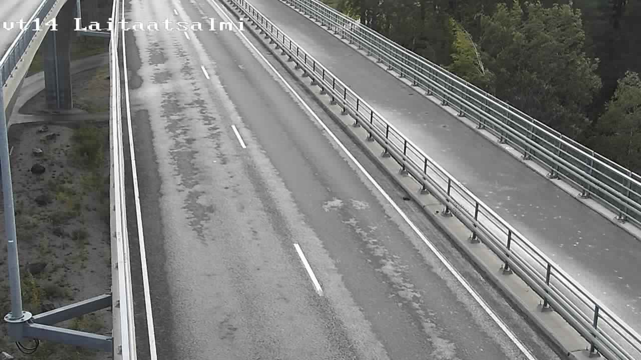 Weather Camera Image Road 14 Savonlinna, Laitaatsalmi, Savonlinna, Etelä-Savo