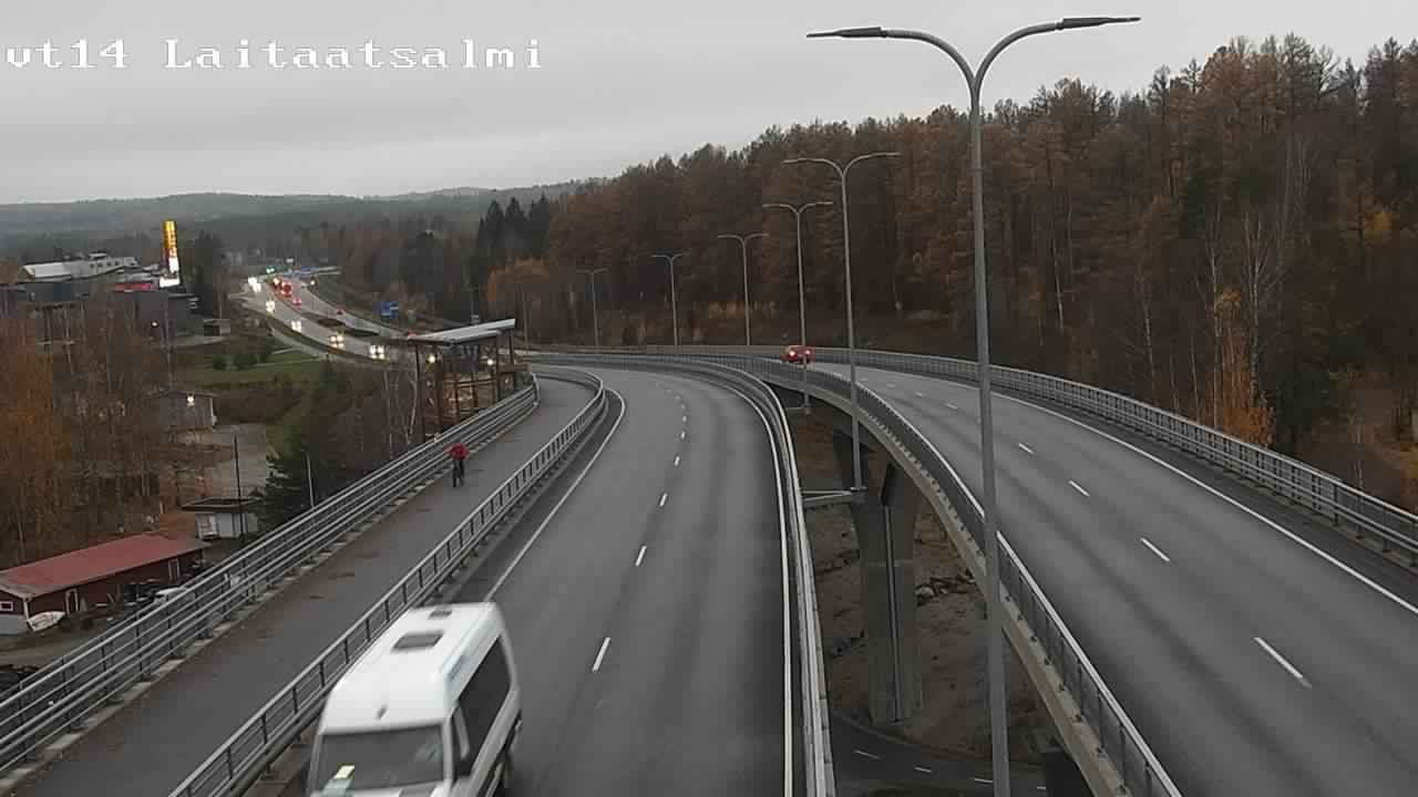 Kelikamerat Kuva Tie 14 Savonlinna, Laitaatsalmi silta, Savonlinna, Etelä-Savo