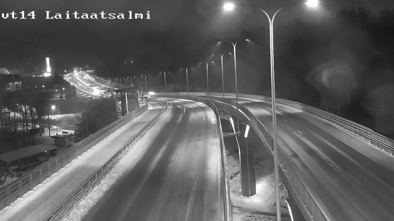 Weather Camera Image Väg 14 Nyslott, Laitaatsalmi, Savonlinna, Etelä-Savo