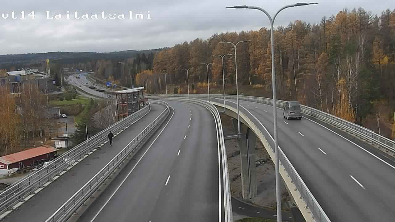 Kelikamerat Kuva Tie 14 Savonlinna, Laitaatsalmi silta, Savonlinna, Etelä-Savo