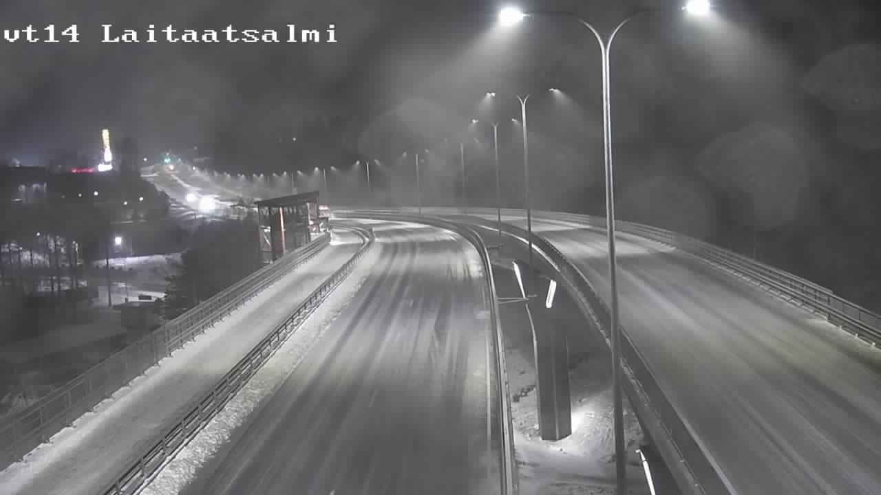 Weather Camera Image Väg 14 Nyslott, Laitaatsalmi, Savonlinna, Etelä-Savo