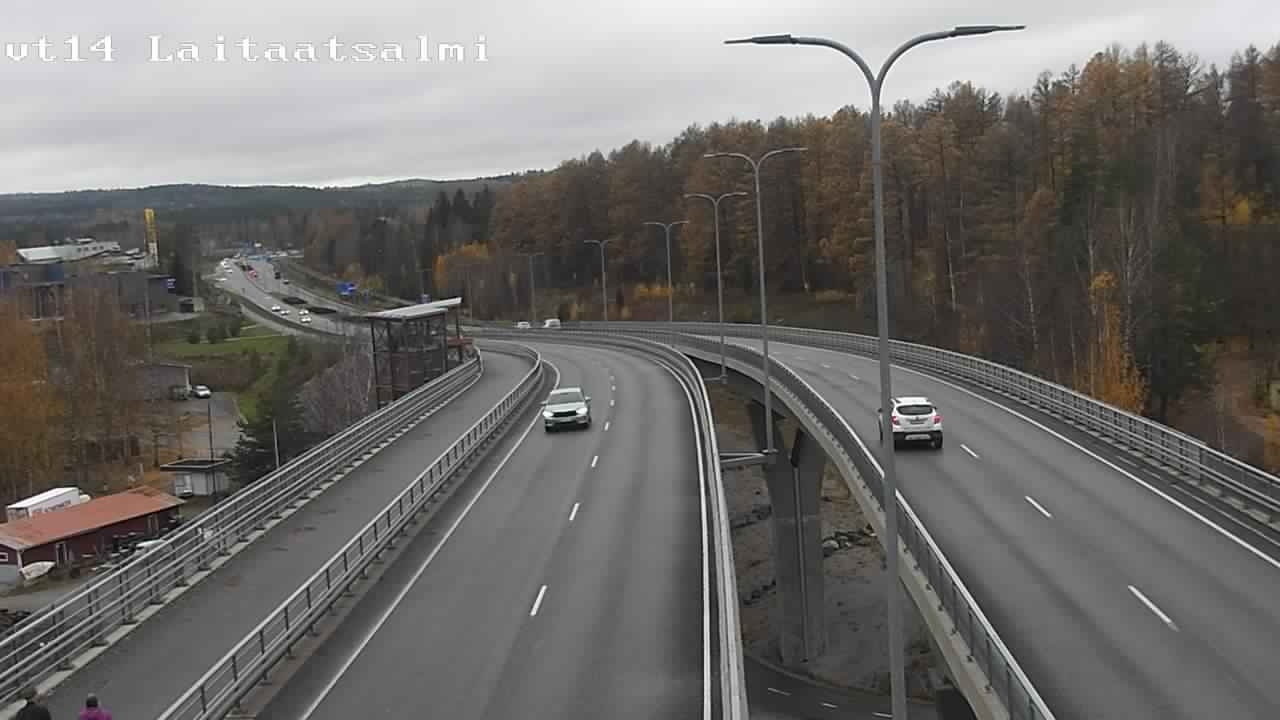 Kelikamerat Kuva Tie 14 Savonlinna, Laitaatsalmi silta, Savonlinna, Etelä-Savo