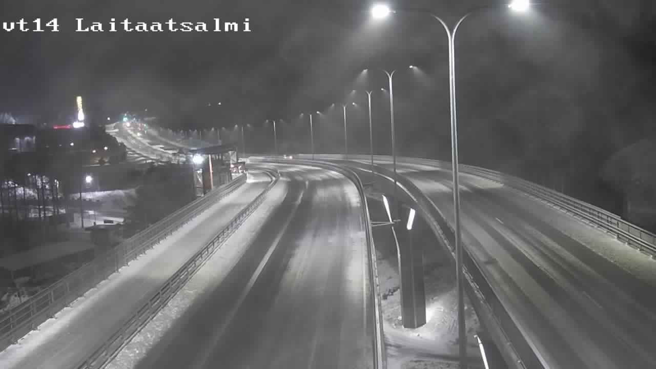 Weather Camera Image Väg 14 Nyslott, Laitaatsalmi, Savonlinna, Etelä-Savo