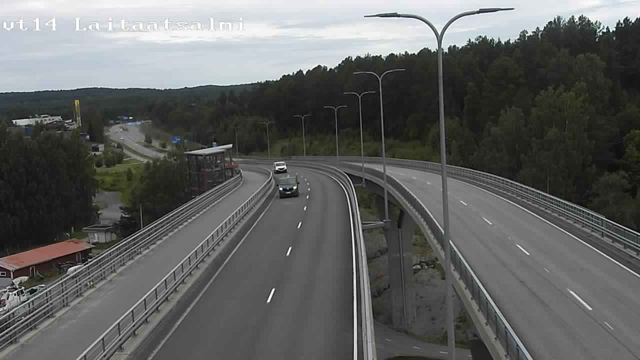 Weather Camera Image Väg 14 Nyslott, Laitaatsalmi, Savonlinna, Etelä-Savo