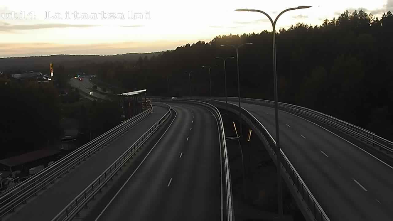 Weather Camera Image Road 14 Savonlinna, Laitaatsalmi, Savonlinna, Etelä-Savo