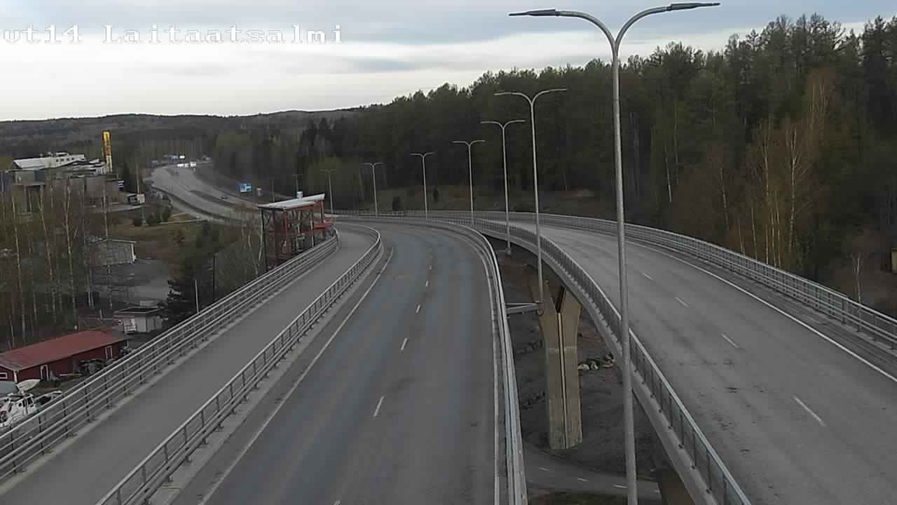 Kelikamerat Kuva Tie 14 Savonlinna, Laitaatsalmi silta, Savonlinna, Etelä-Savo