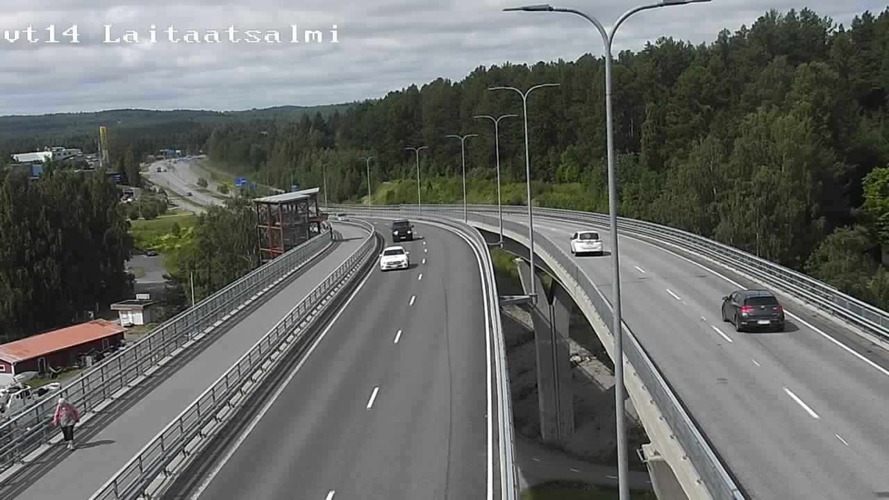 Kelikamerat Kuva Tie 14 Savonlinna, Laitaatsalmi silta, Savonlinna, Etelä-Savo