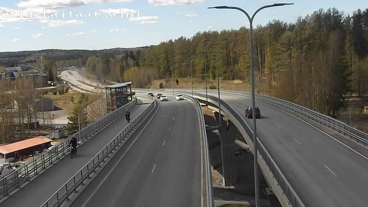 Kelikamerat Kuva Tie 14 Savonlinna, Laitaatsalmi silta, Savonlinna, Etelä-Savo