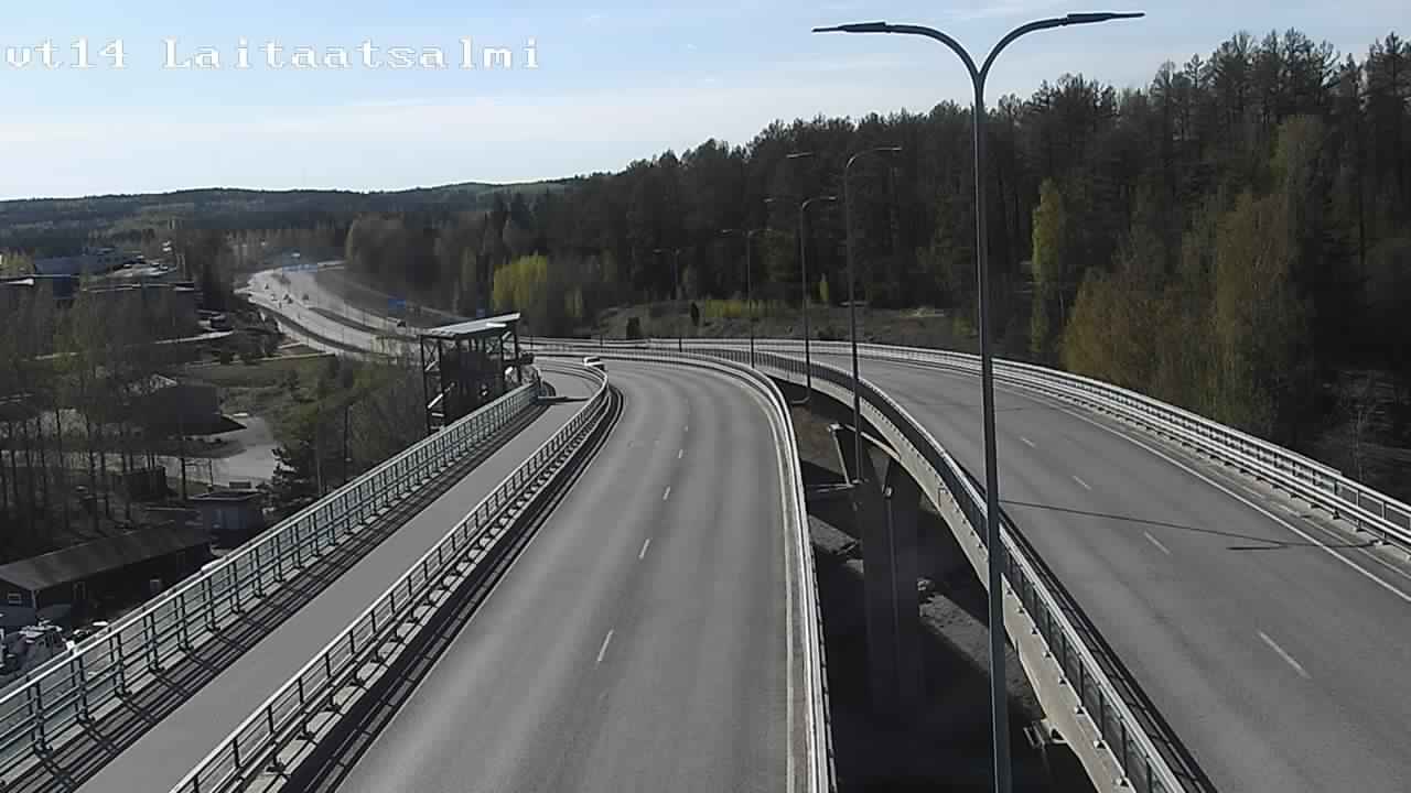 Kelikamerat Kuva Tie 14 Savonlinna, Laitaatsalmi silta, Savonlinna, Etelä-Savo