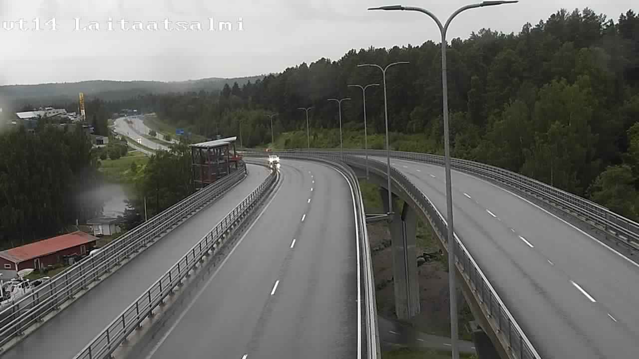 Kelikamerat Kuva Tie 14 Savonlinna, Laitaatsalmi silta, Savonlinna, Etelä-Savo