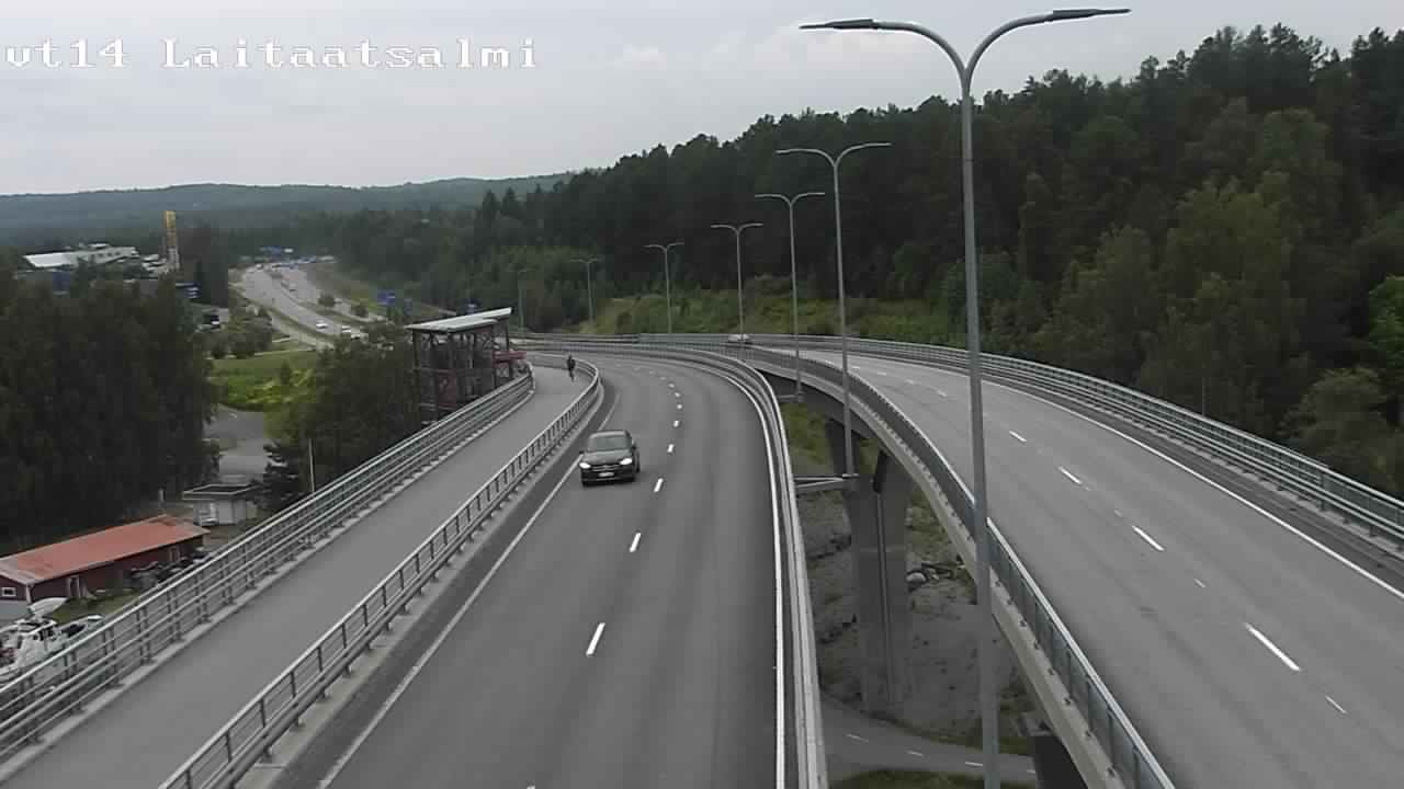 Kelikamerat Kuva Tie 14 Savonlinna, Laitaatsalmi silta, Savonlinna, Etelä-Savo