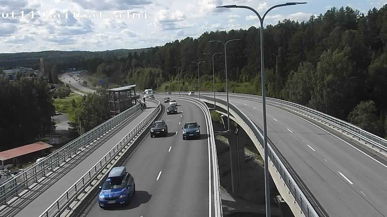Kelikamerat Kuva Tie 14 Savonlinna, Laitaatsalmi silta, Savonlinna, Etelä-Savo