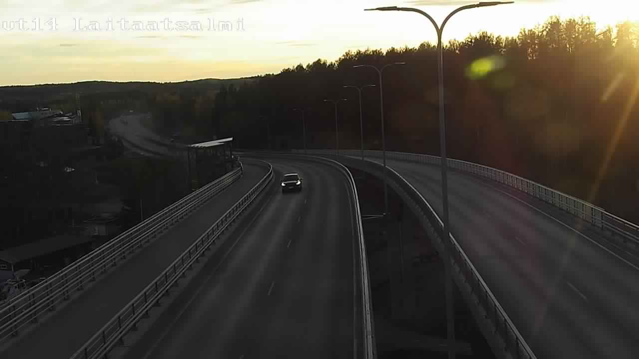 Kelikamerat Kuva Tie 14 Savonlinna, Laitaatsalmi silta, Savonlinna, Etelä-Savo