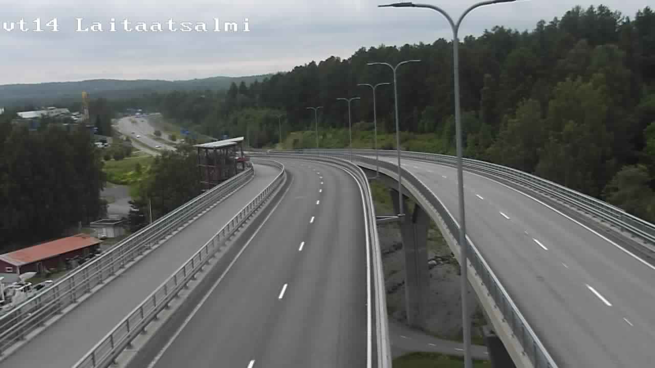 Kelikamerat Kuva Tie 14 Savonlinna, Laitaatsalmi silta, Savonlinna, Etelä-Savo