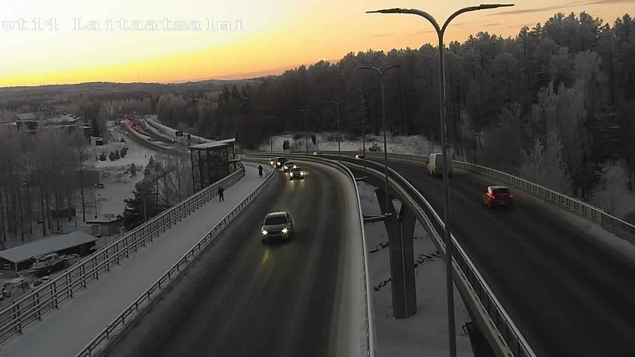 Kelikamerat Kuva Tie 14 Savonlinna, Laitaatsalmi silta, Savonlinna, Etelä-Savo