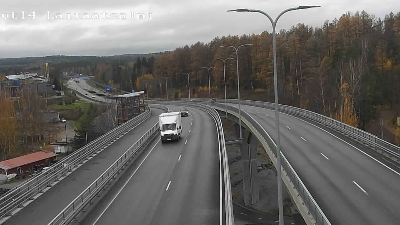 Kelikamerat Kuva Tie 14 Savonlinna, Laitaatsalmi silta, Savonlinna, Etelä-Savo