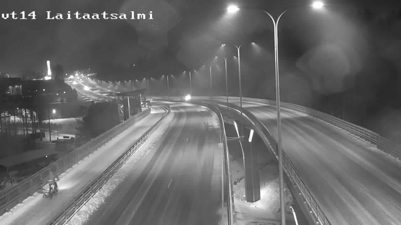 Weather Camera Image Väg 14 Nyslott, Laitaatsalmi, Savonlinna, Etelä-Savo