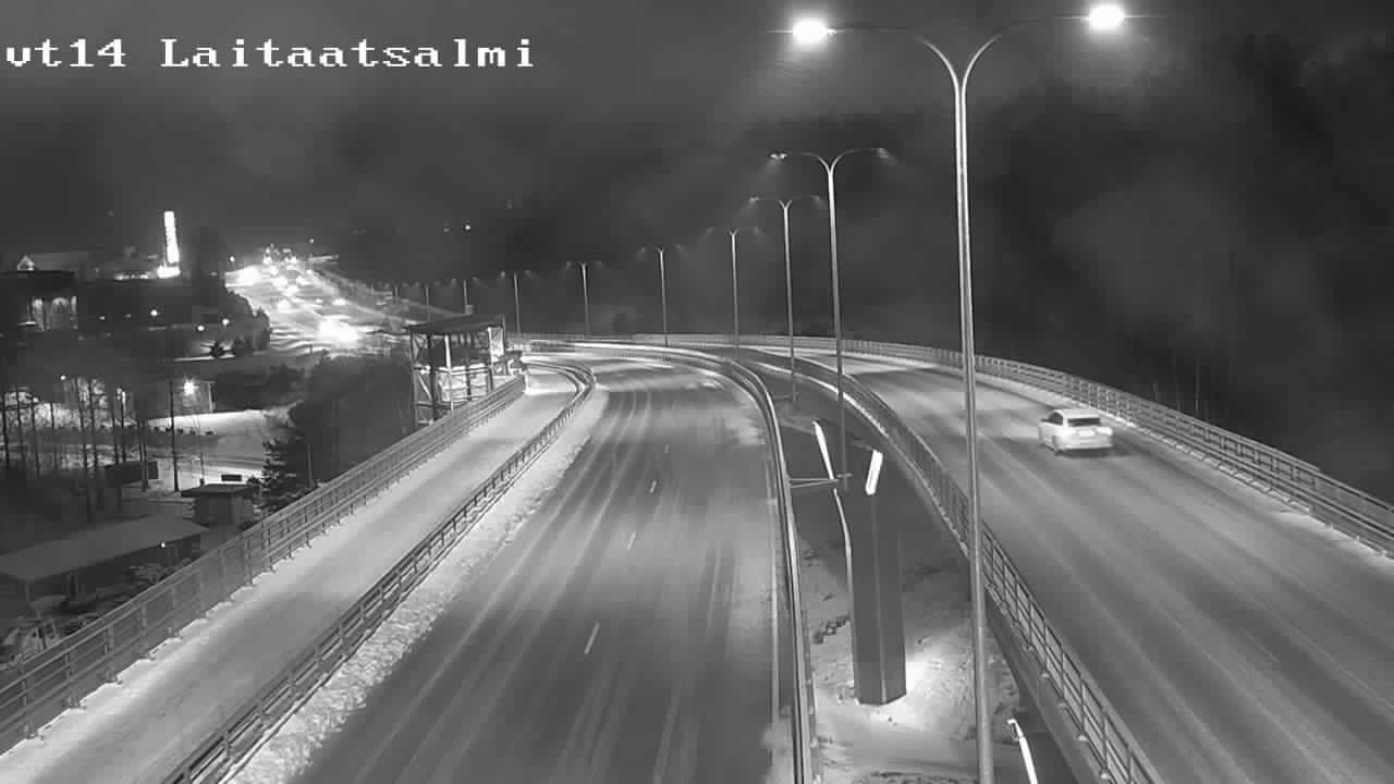 Weather Camera Image Väg 14 Nyslott, Laitaatsalmi, Savonlinna, Etelä-Savo
