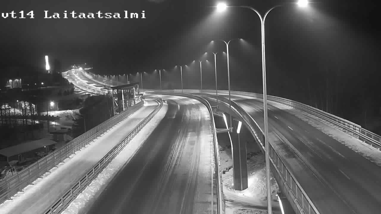Weather Camera Image Väg 14 Nyslott, Laitaatsalmi, Savonlinna, Etelä-Savo