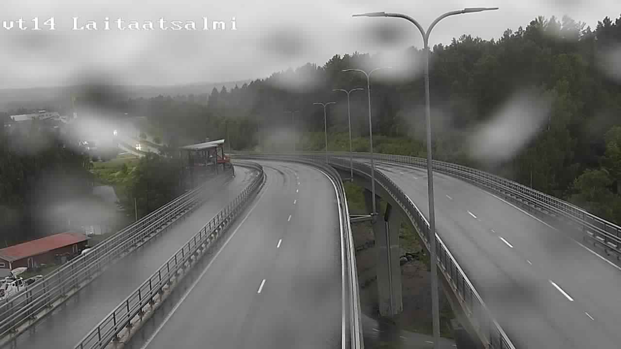 Kelikamerat Kuva Tie 14 Savonlinna, Laitaatsalmi silta, Savonlinna, Etelä-Savo