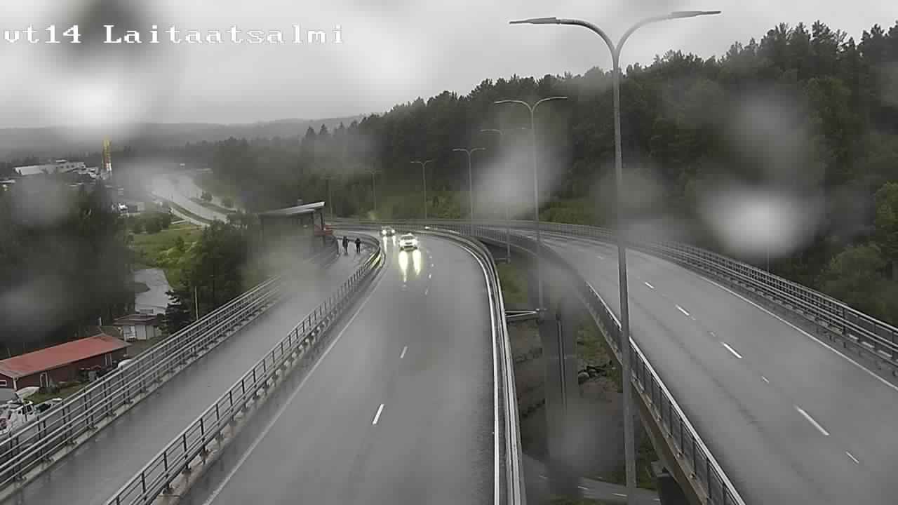 Kelikamerat Kuva Tie 14 Savonlinna, Laitaatsalmi silta, Savonlinna, Etelä-Savo