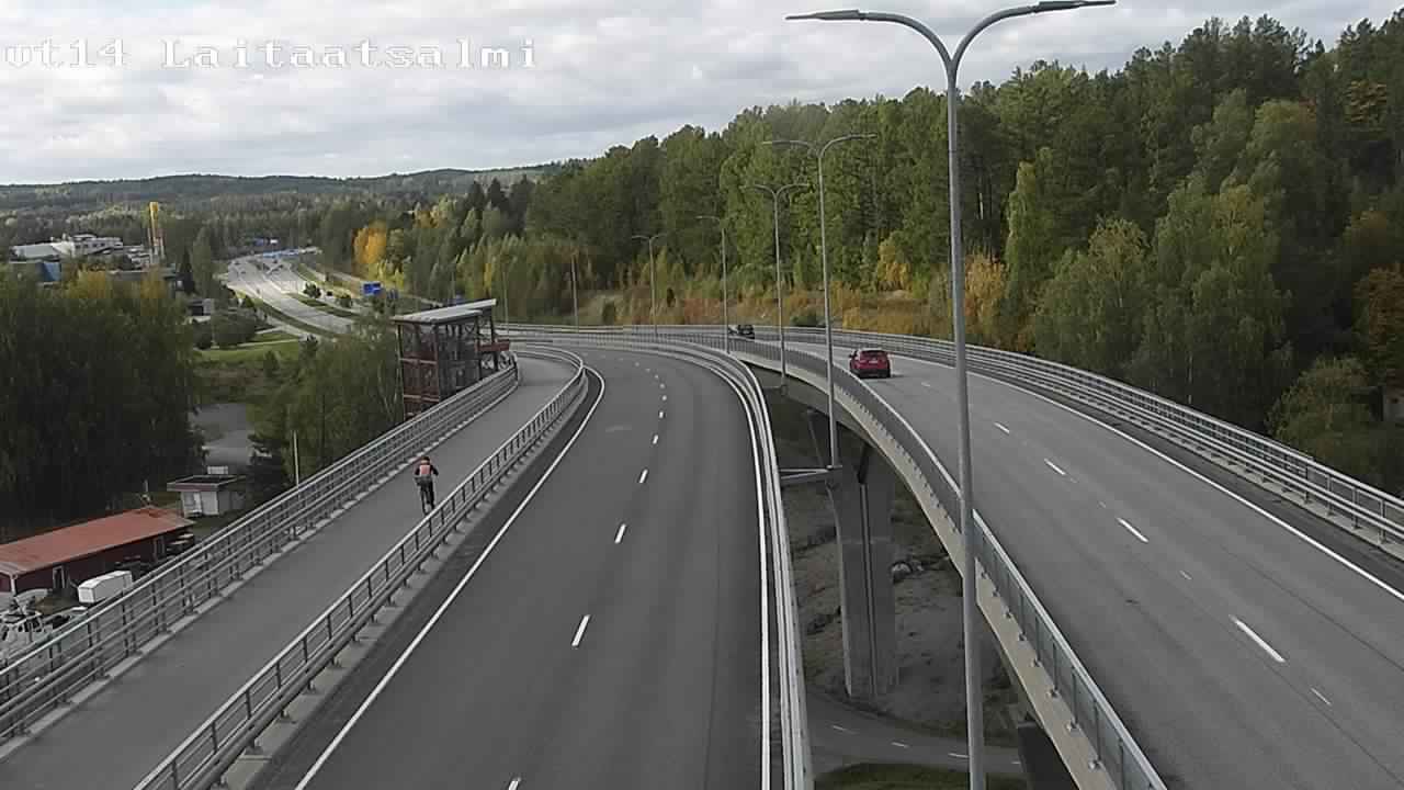 Kelikamerat Kuva Tie 14 Savonlinna, Laitaatsalmi silta, Savonlinna, Etelä-Savo