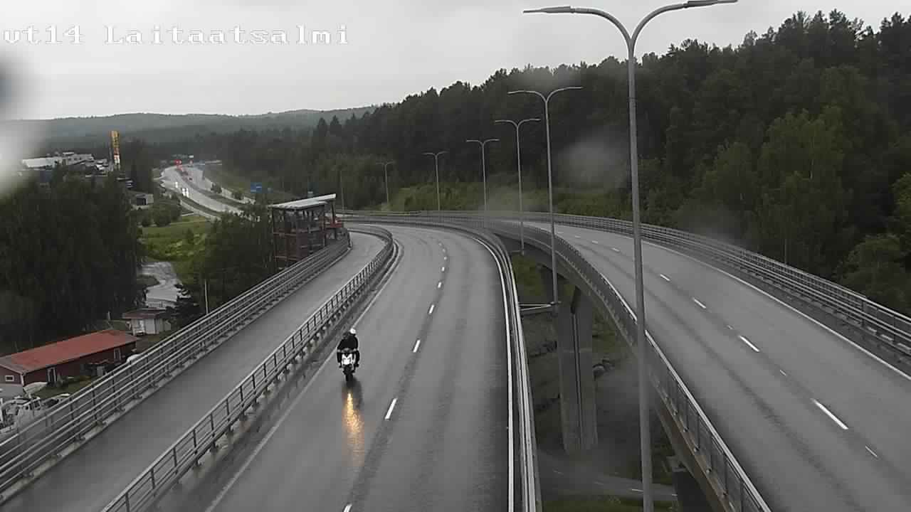 Kelikamerat Kuva Tie 14 Savonlinna, Laitaatsalmi silta, Savonlinna, Etelä-Savo