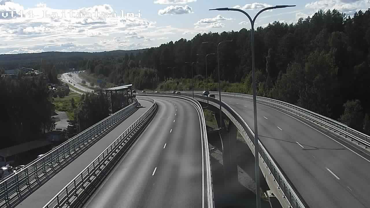 Kelikamerat Kuva Tie 14 Savonlinna, Laitaatsalmi silta, Savonlinna, Etelä-Savo