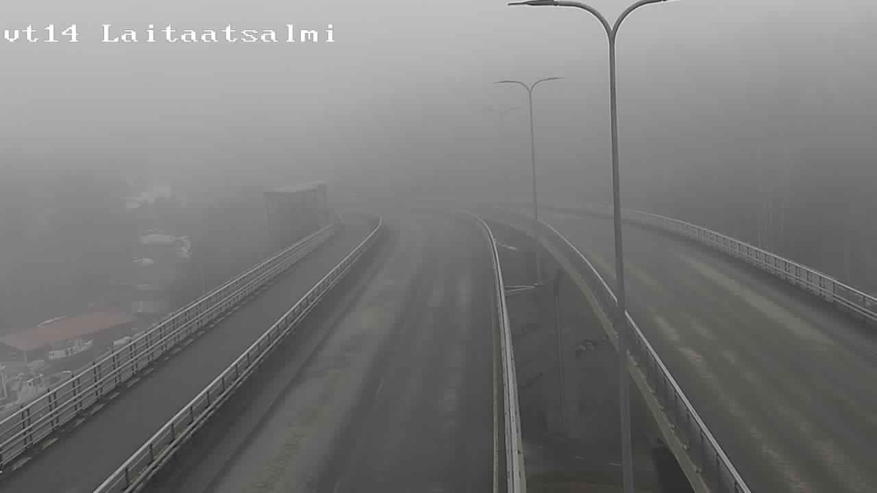 Weather Camera Image Väg 14 Nyslott, Laitaatsalmi, Savonlinna, Etelä-Savo