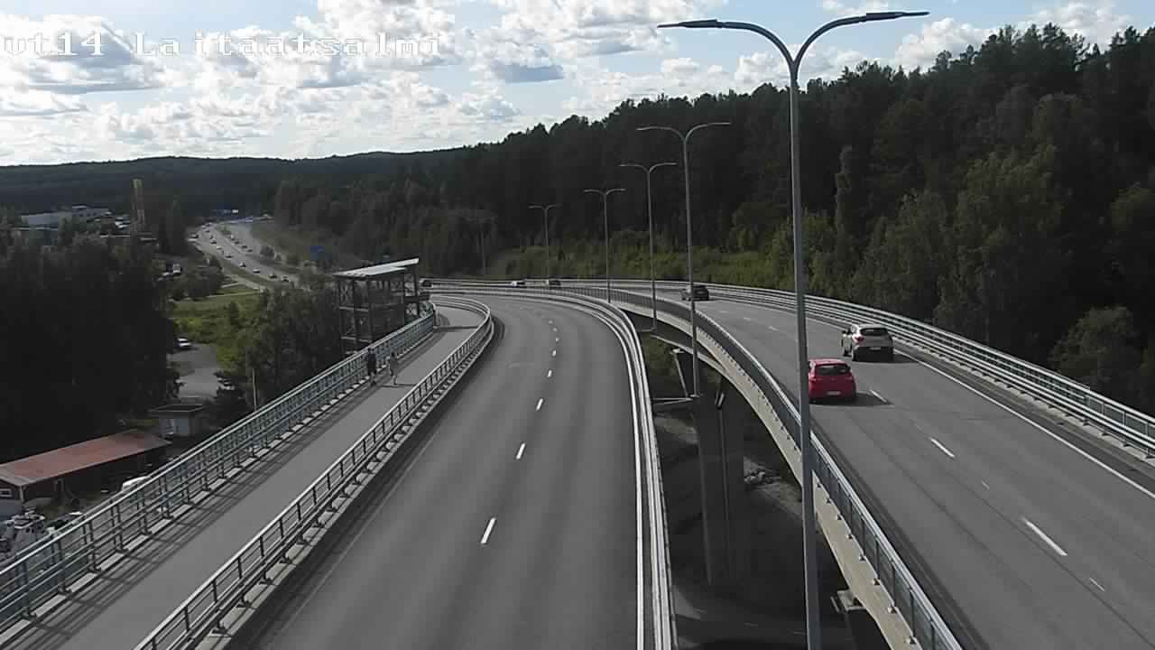 Kelikamerat Kuva Tie 14 Savonlinna, Laitaatsalmi silta, Savonlinna, Etelä-Savo