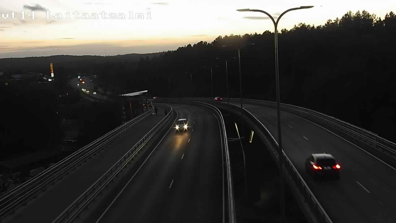 Weather Camera Image Road 14 Savonlinna, Laitaatsalmi, Savonlinna, Etelä-Savo