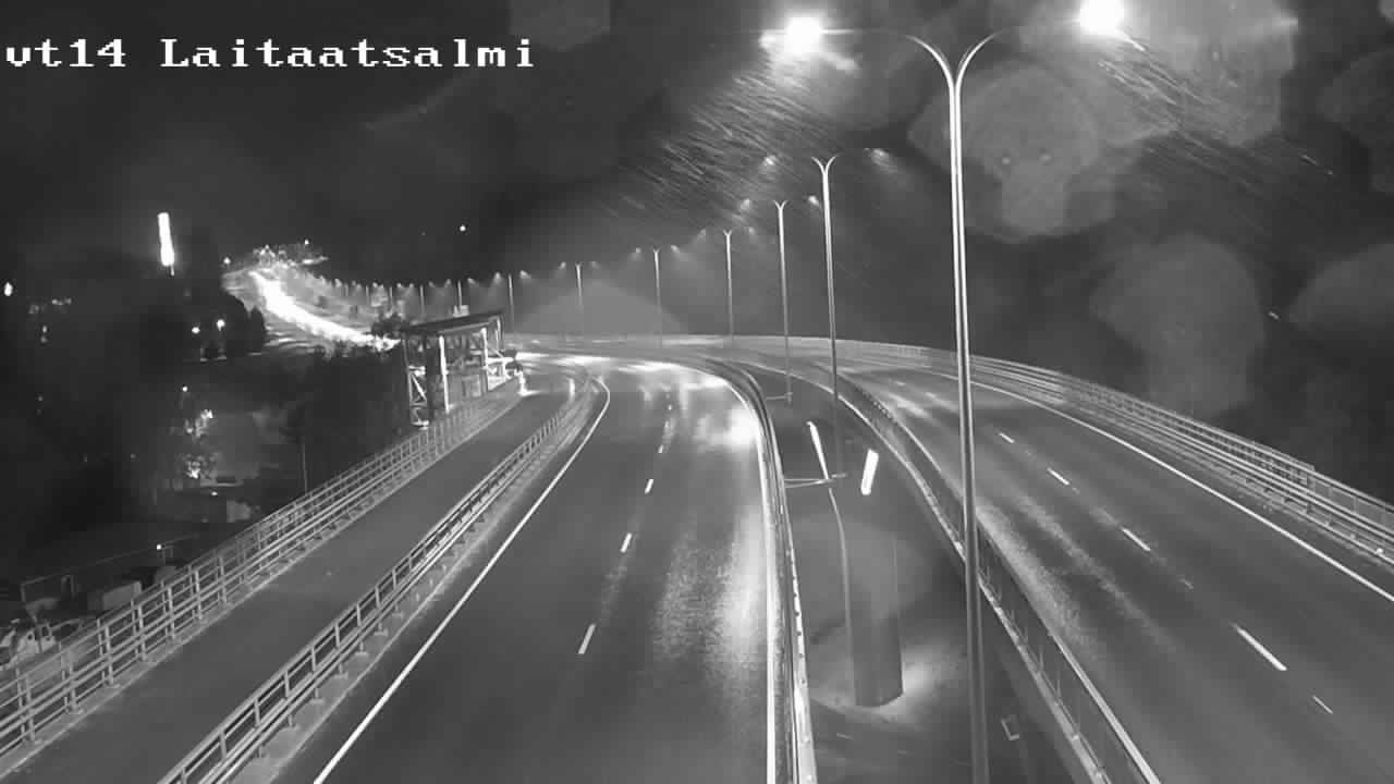 Weather Camera Image Road 14 Savonlinna, Laitaatsalmi, Savonlinna, Etelä-Savo