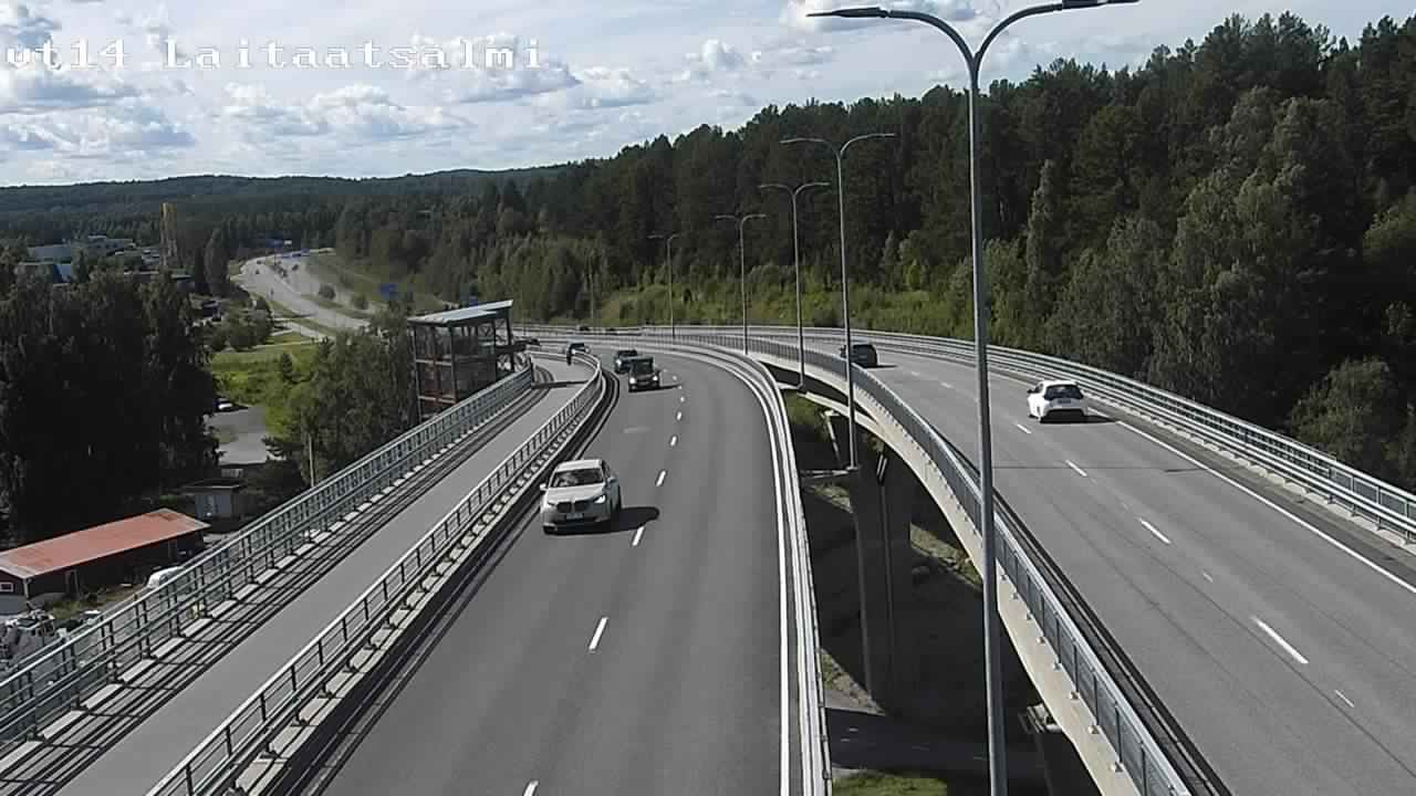 Kelikamerat Kuva Tie 14 Savonlinna, Laitaatsalmi silta, Savonlinna, Etelä-Savo