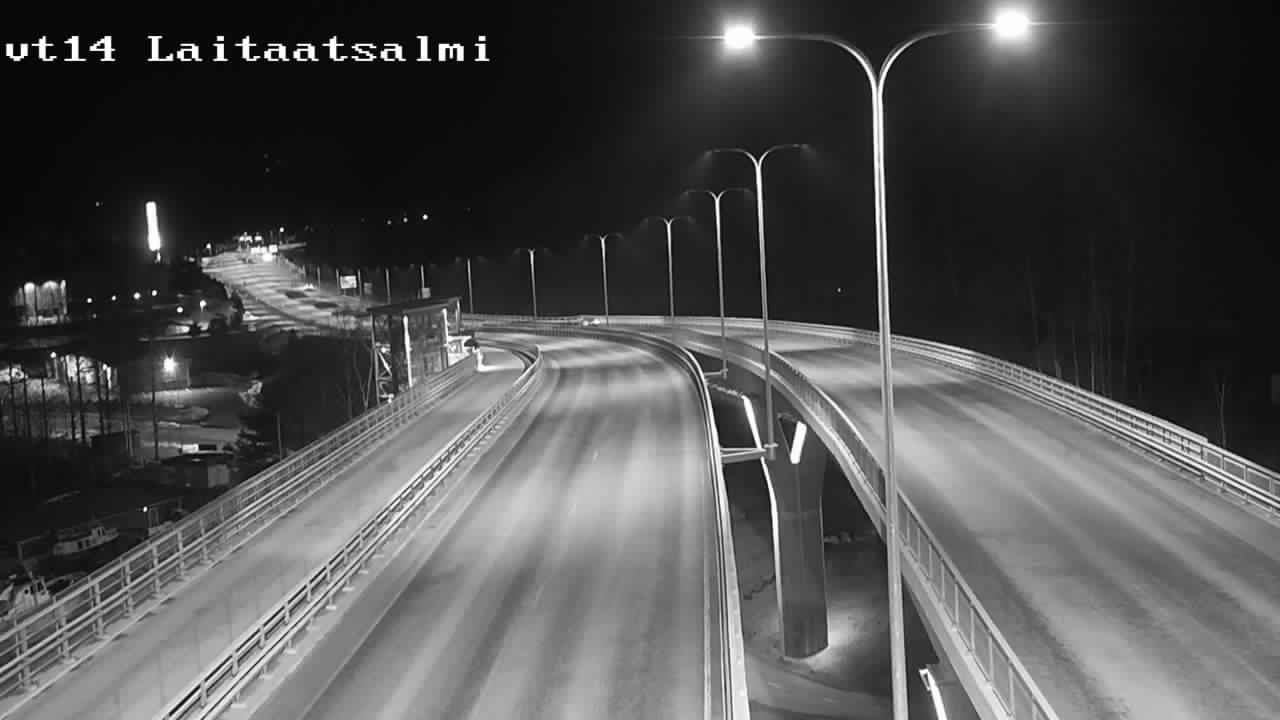 Kelikamerat Kuva Tie 14 Savonlinna, Laitaatsalmi silta, Savonlinna, Etelä-Savo