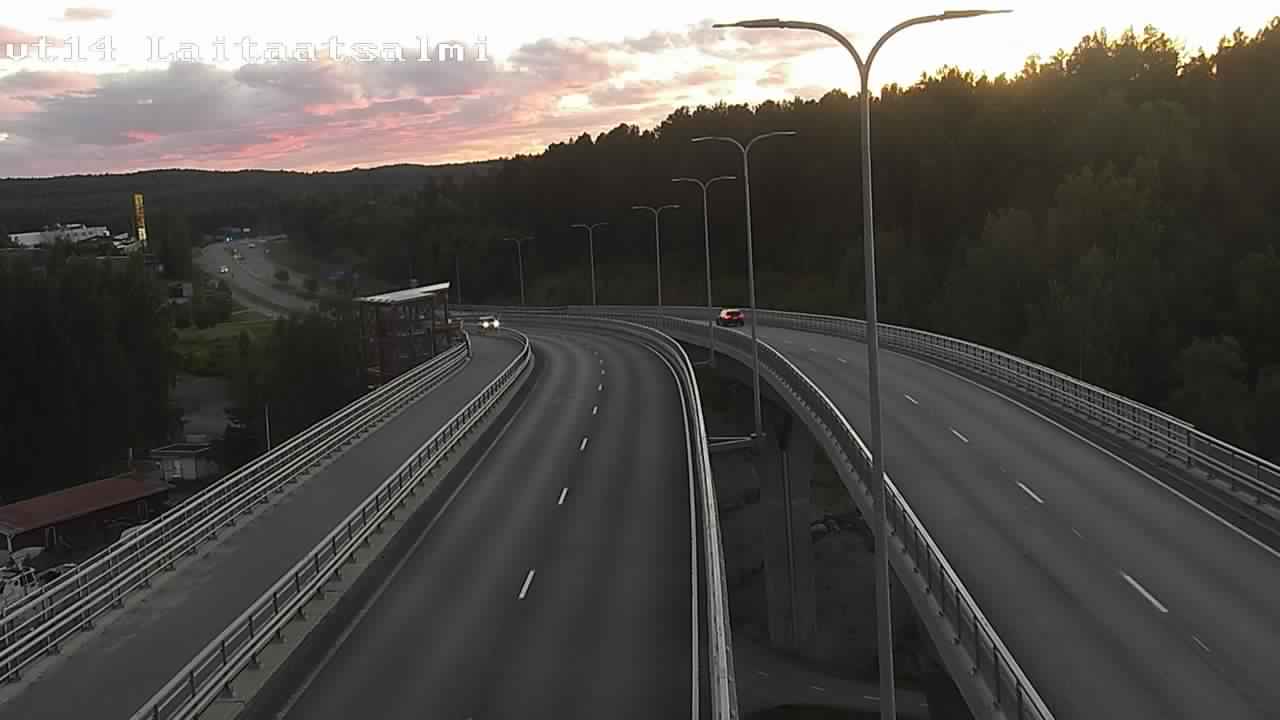 Kelikamerat Kuva Tie 14 Savonlinna, Laitaatsalmi silta, Savonlinna, Etelä-Savo