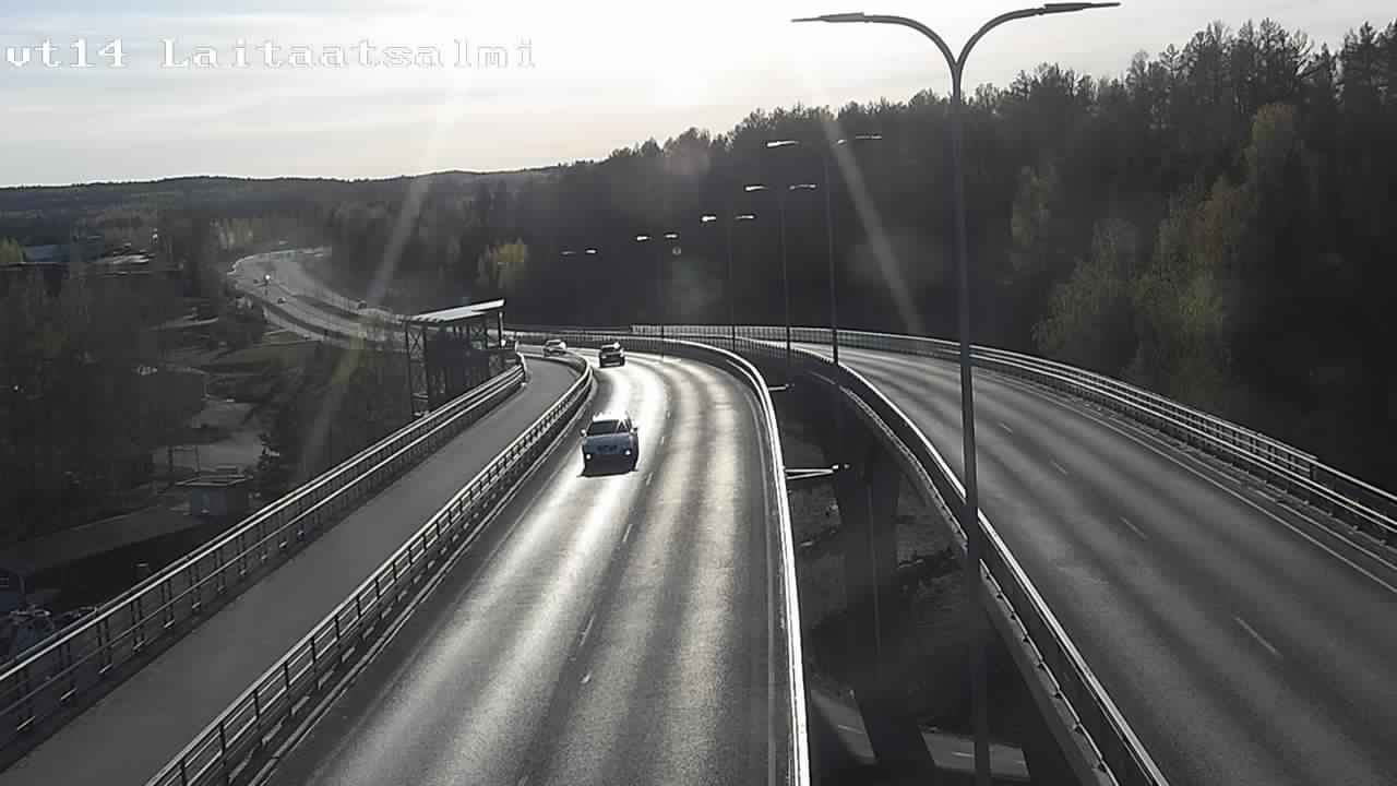 Kelikamerat Kuva Tie 14 Savonlinna, Laitaatsalmi silta, Savonlinna, Etelä-Savo