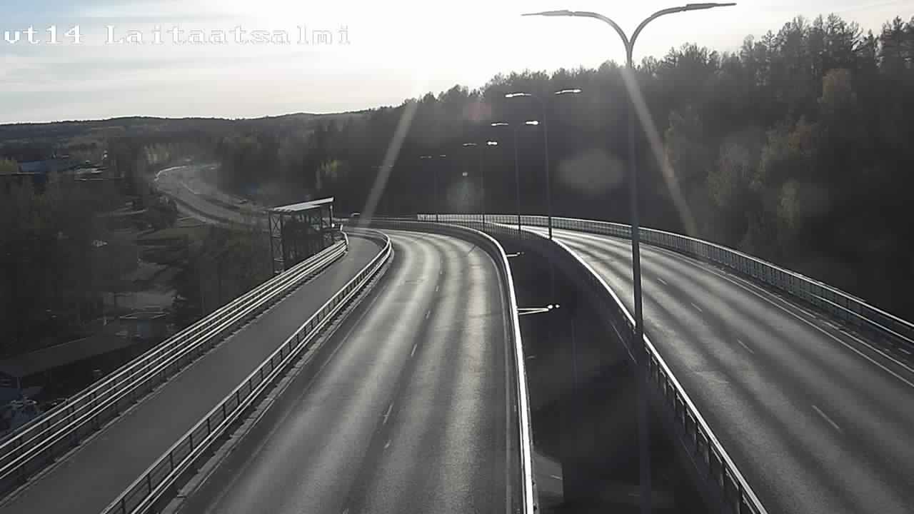 Kelikamerat Kuva Tie 14 Savonlinna, Laitaatsalmi silta, Savonlinna, Etelä-Savo