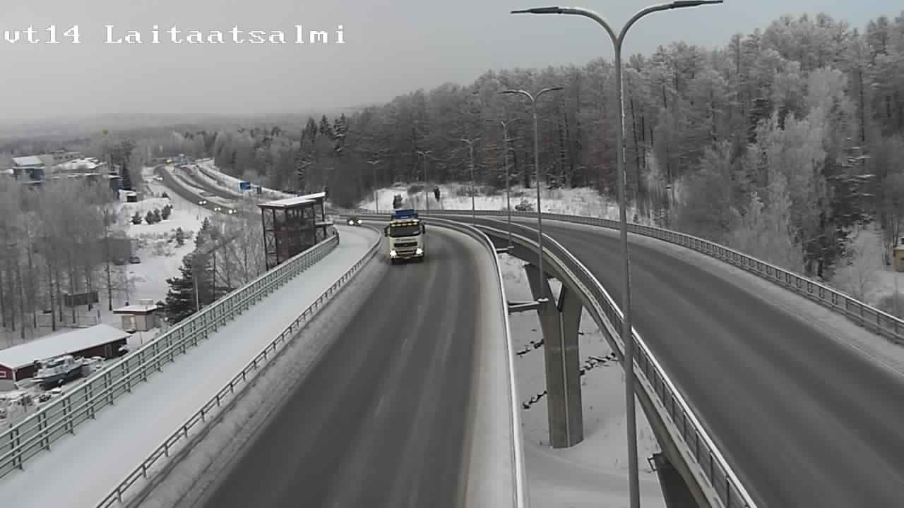 Kelikamerat Kuva Tie 14 Savonlinna, Laitaatsalmi silta, Savonlinna, Etelä-Savo