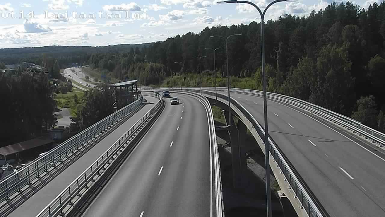 Kelikamerat Kuva Tie 14 Savonlinna, Laitaatsalmi silta, Savonlinna, Etelä-Savo