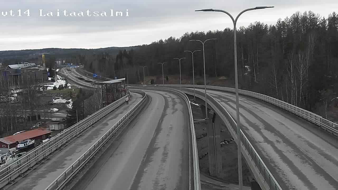 Kelikamerat Kuva Tie 14 Savonlinna, Laitaatsalmi silta, Savonlinna, Etelä-Savo