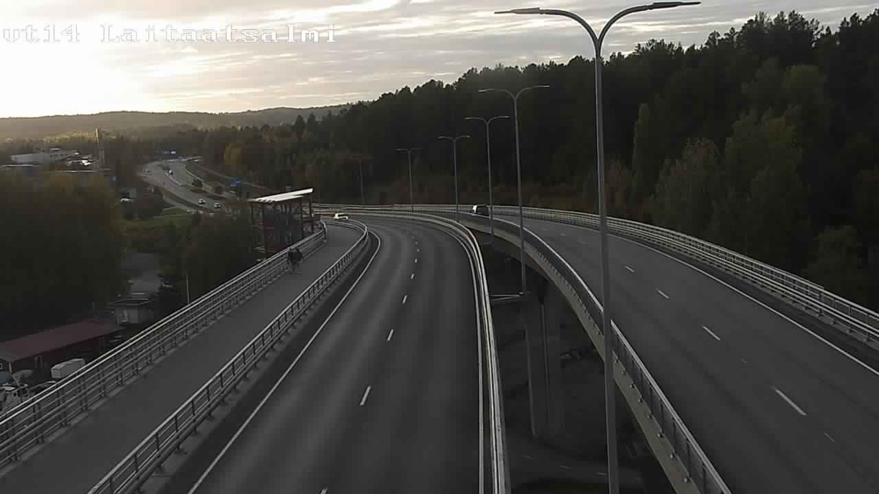 Kelikamerat Kuva Tie 14 Savonlinna, Laitaatsalmi silta, Savonlinna, Etelä-Savo