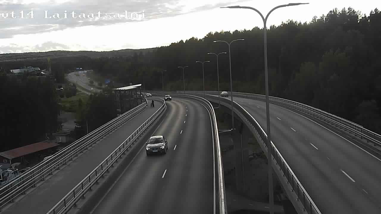 Kelikamerat Kuva Tie 14 Savonlinna, Laitaatsalmi silta, Savonlinna, Etelä-Savo