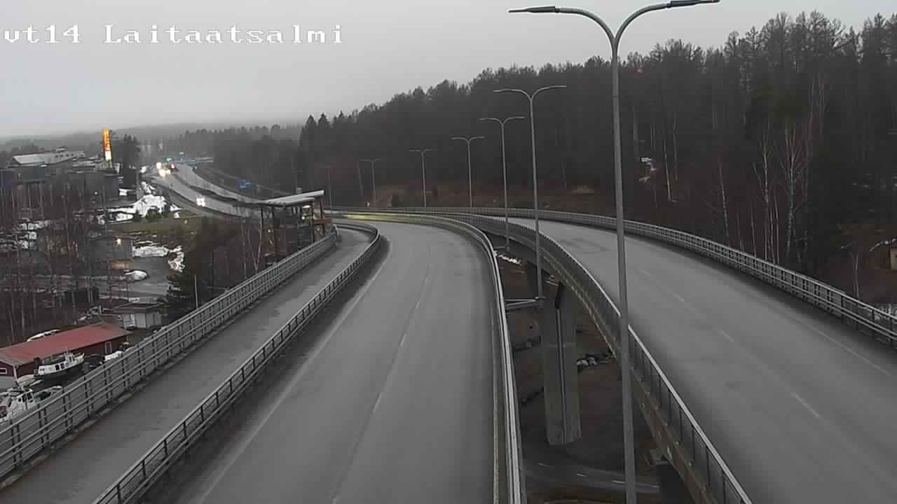 Kelikamerat Kuva Tie 14 Savonlinna, Laitaatsalmi silta, Savonlinna, Etelä-Savo