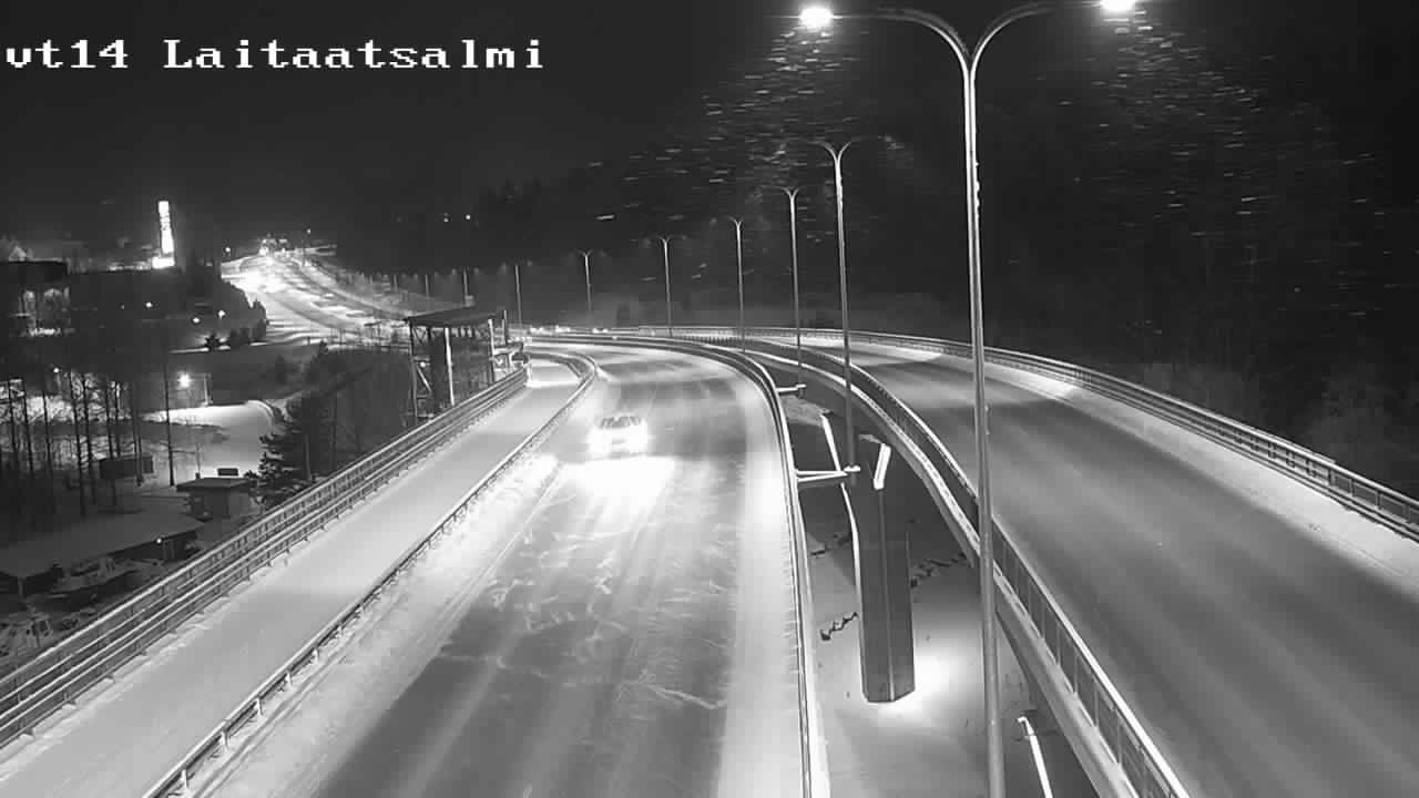 Weather Camera Image Road 14 Savonlinna, Laitaatsalmi, Savonlinna, Etelä-Savo