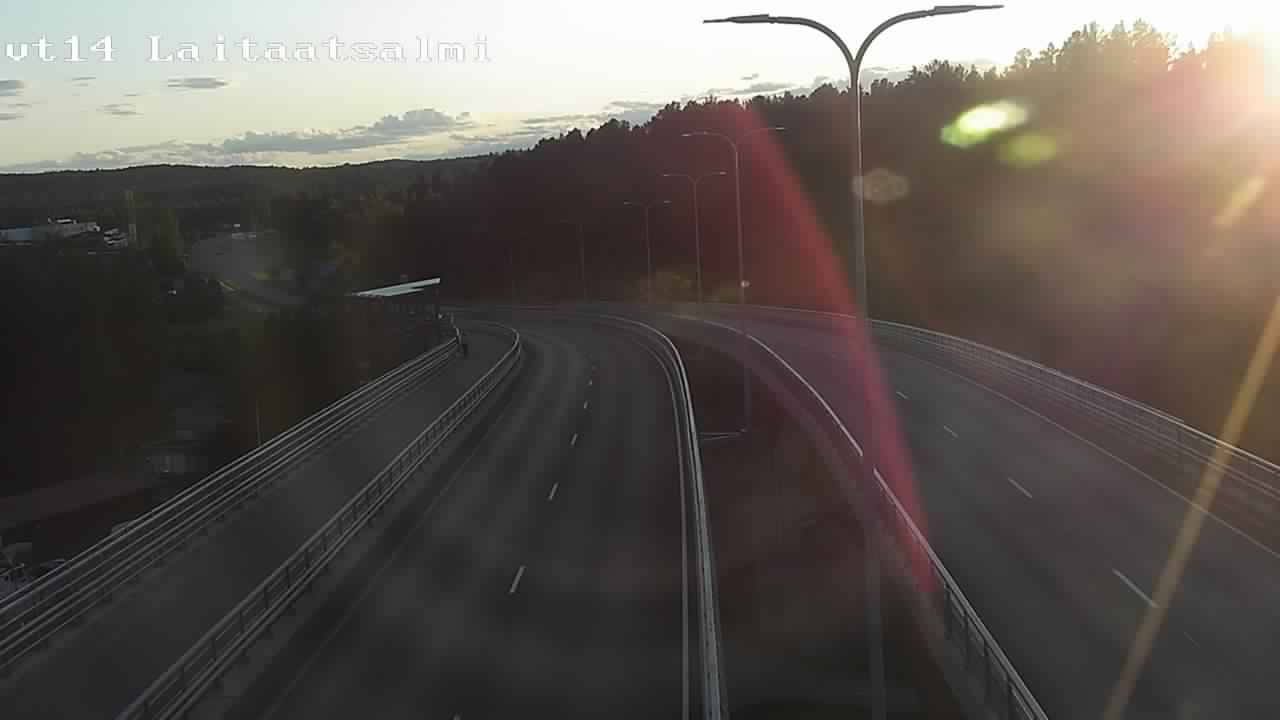Kelikamerat Kuva Tie 14 Savonlinna, Laitaatsalmi silta, Savonlinna, Etelä-Savo