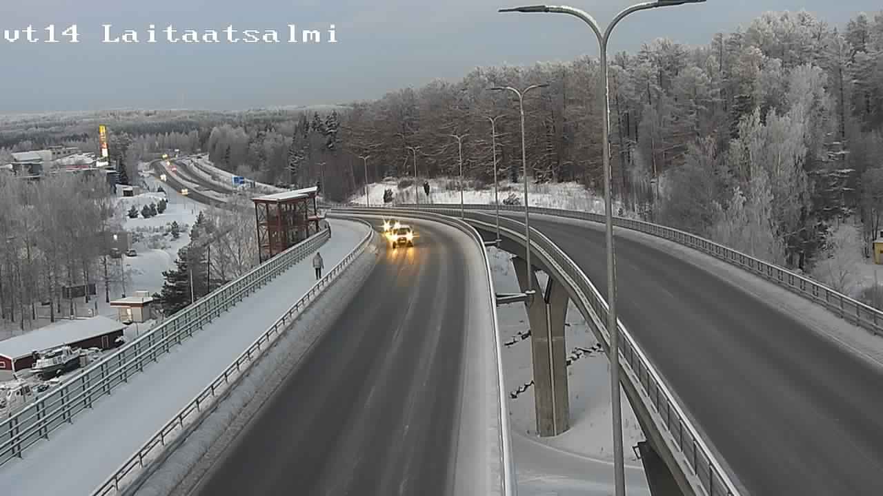 Kelikamerat Kuva Tie 14 Savonlinna, Laitaatsalmi silta, Savonlinna, Etelä-Savo